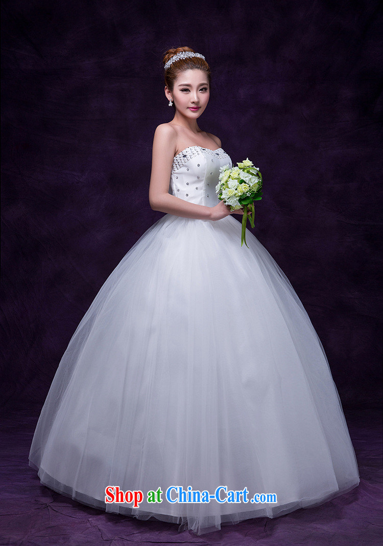 There are optimized color Kingfisher 2015 new erase chest white yarn marriages with the waist graphics thin wedding dresses simple and sweet Princess DM 4105 white are code pictures, price, brand platters! Elections are good character, the national distribution, so why buy now enjoy more preferential! Health