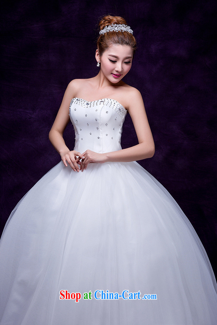 There are optimized color Kingfisher 2015 new erase chest white yarn marriages with the waist graphics thin wedding dresses simple and sweet Princess DM 4105 white are code pictures, price, brand platters! Elections are good character, the national distribution, so why buy now enjoy more preferential! Health