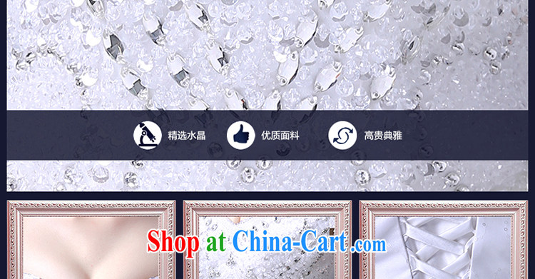 Holy, Connie wedding dresses 2015 new large, white water drilling field shoulder with marriage Ms. Korean sweet wedding dresses white M pictures, price, brand platters! Elections are good character, the national distribution, so why buy now enjoy more preferential! Health