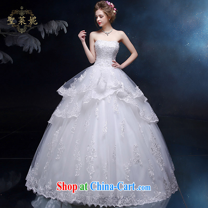 Holy, Connie wedding dresses new larger continental antique palace cake skirt white marriages, the code wedding dresses white M, holy, Connie (Sheng lai Ni), and on-line shopping