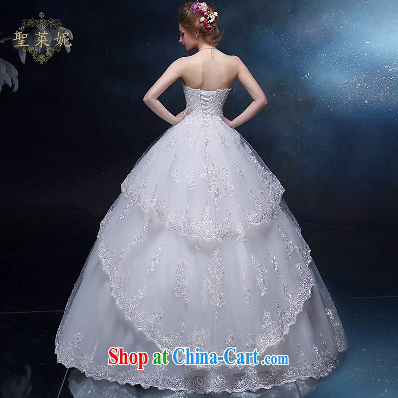 Holy, Connie wedding dresses new larger continental antique palace cake skirt white marriages, the code wedding dresses white M, holy, Connie (Sheng lai Ni), and on-line shopping