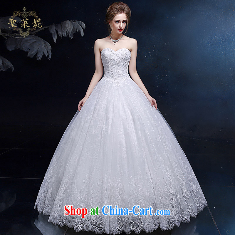 Holy, Connie wedding dresses 2015 new larger flowers shaggy dress marriage Ms. larger continental style bridal wedding dresses white M, holy, Connie (Sheng lai Ni), online shopping