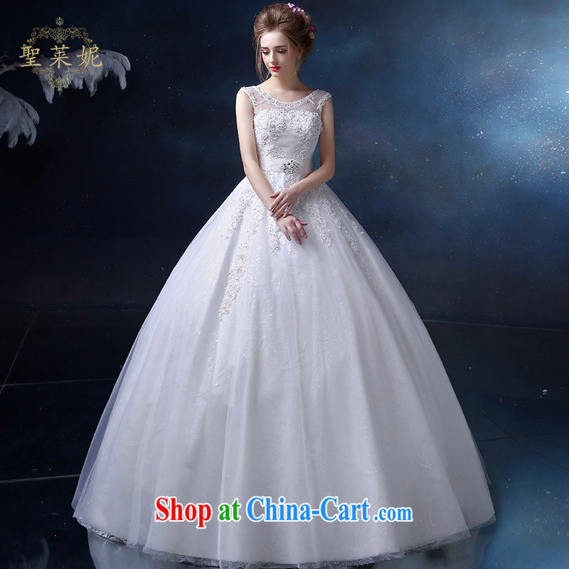 Holy, Connie wedding dresses 2015 summer new dual-shoulder the code high-waist graphics thin, white wedding dresses and stylish custom white M, holy, Connie (Sheng lai Ni), online shopping