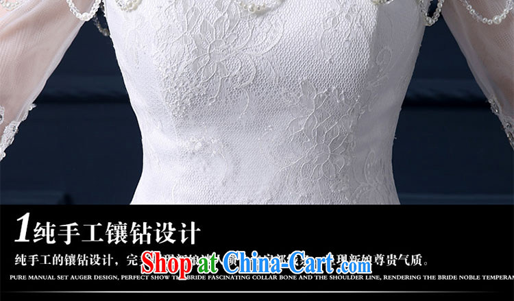Yarn edge 100, wedding dresses 2015 new spring and summer Korean lace a shoulder with wedding marriages shaggy dress beauty graphics thin smears chest tail wedding white tailor advanced custom pictures, price, brand platters! Elections are good character, the national distribution, so why buy now enjoy more preferential! Health
