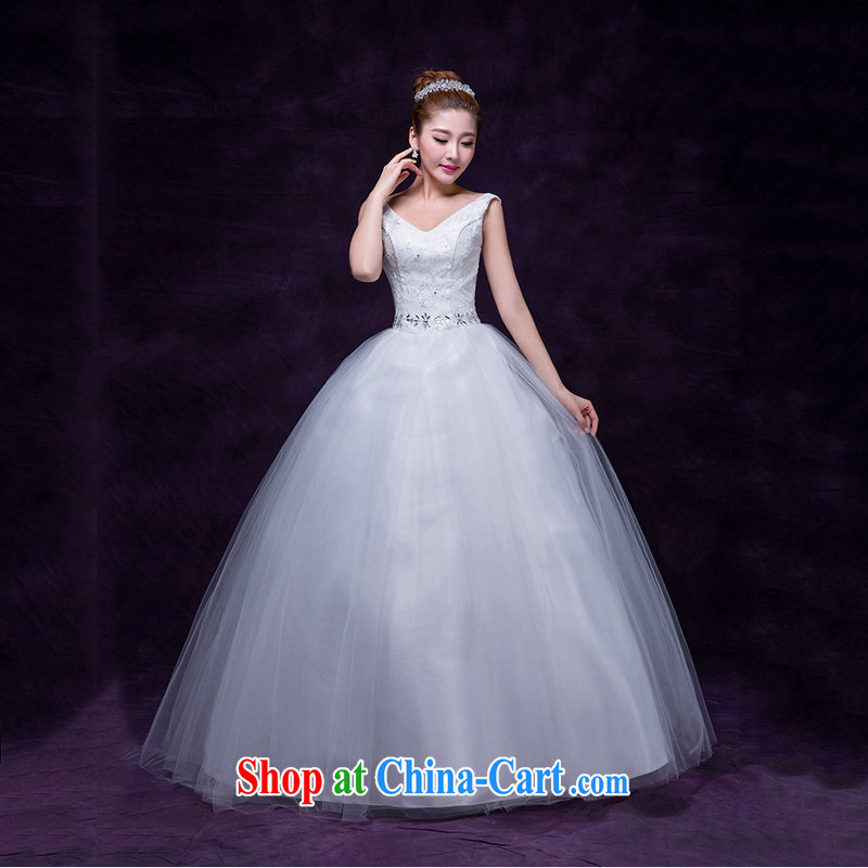 There are optimized color Kingfisher wedding dresses 2015 new Korean sweet shoulders with wedding bride video thin-waist skirt Princess DM 3103 white are code, yet also optimize their swords into plowshares, and shopping on the Internet