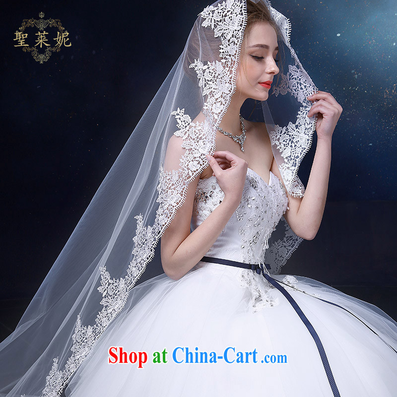Holy, Connie wedding dresses 2015 new erase chest wedding is not rules skirt with continental style, customize the code wedding dresses white M, holy, Connie (Sheng lai Ni), online shopping