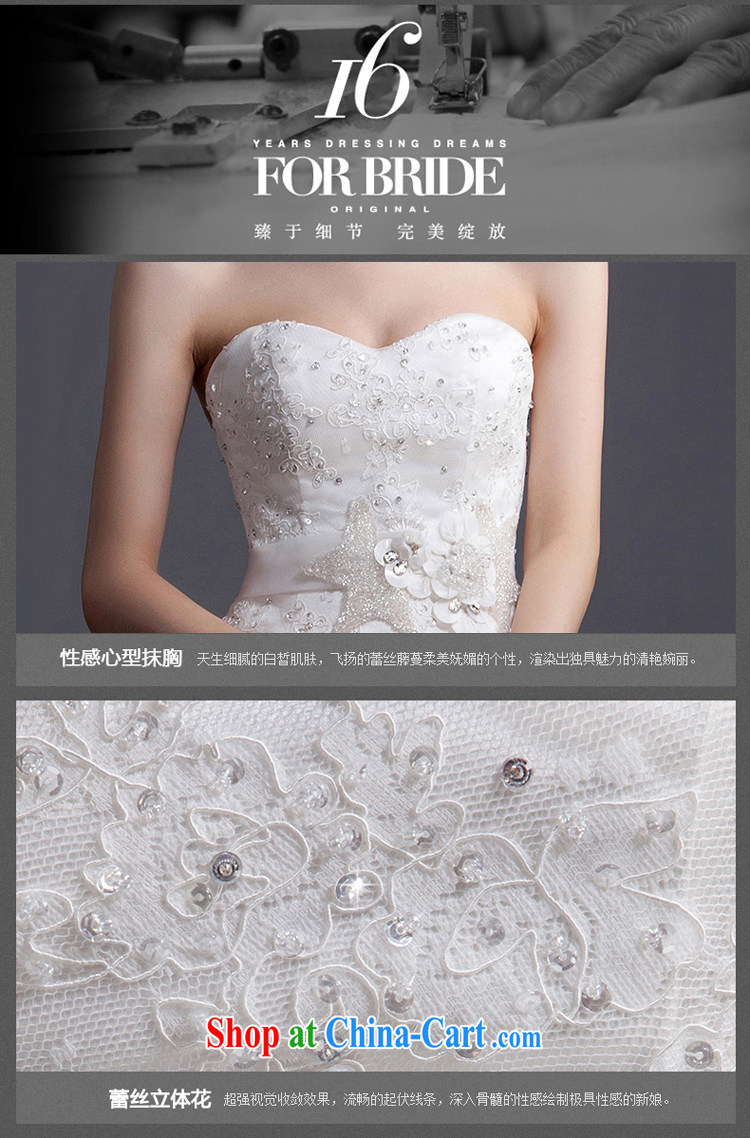 Her spirit 2015 new wedding dresses elegant antique chest bare lace inserts drill with winter, custom wedding white L pictures, price, brand platters! Elections are good character, the national distribution, so why buy now enjoy more preferential! Health