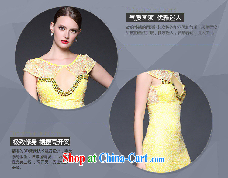 Love Yan Babe (AxBaby) 2015 summer women's clothing lace stitching staples Pearl long sexy dress dresses W 0230 white are code pictures, price, brand platters! Elections are good character, the national distribution, so why buy now enjoy more preferential! Health