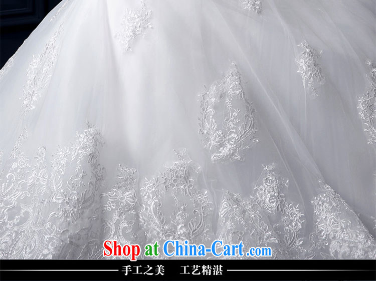 Yarn edge 100, wedding dresses new, summer 2015 a shoulder with wedding Korean lace bare chest wedding marriages shaggy dress sweet tied with a large, trailing white M pictures, price, brand platters! Elections are good character, the national distribution, so why buy now enjoy more preferential! Health