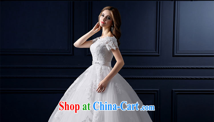 Yarn edge 100, wedding dresses 2015 new summer Korean lace shoulders wedding a Field shoulder Sau San wedding, tie-off his chest, wedding bridal wedding white tailor advanced custom pictures, price, brand platters! Elections are good character, the national distribution, so why buy now enjoy more preferential! Health