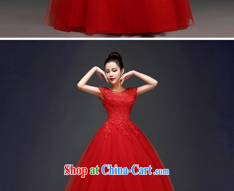 Kou Connie wedding new 2015 summer lace package shoulder bridal red wedding dresses toast package shoulder graphics thin minimalist wedding dresses wedding dresses, tailored final 7 day pictures, price, brand platters! Elections are good character, the national distribution, so why buy now enjoy more preferential! Health
