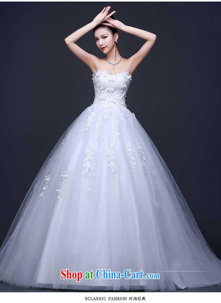 Pure bamboo wedding dresses new 2015 red white long-tail marriage bridal lace bare chest wedding beauty spring and summer white XXXL pictures, price, brand platters! Elections are good character, the national distribution, so why buy now enjoy more preferential! Health