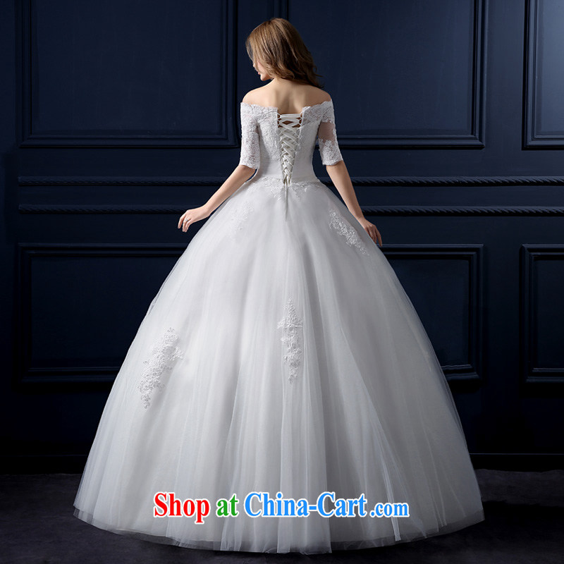 Yarn edge 100, wedding dresses new 2015 summer edition won the field shoulder wedding video thin lace with wedding bridal marriage is the wedding pregnant women custom shaggy dress white tailor advanced customization, yarn edge 100, and, on-line shopping