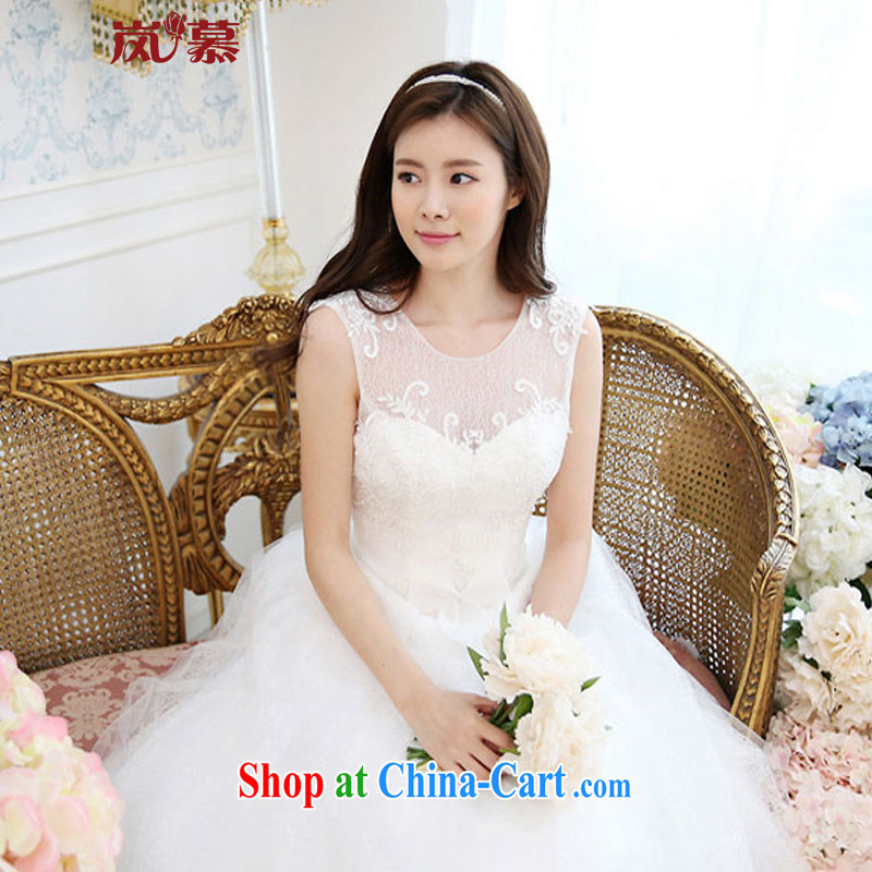 Sponsors of new, original design conservative bridal preferred small A swing with beauty bridal wedding dresses Home pure white XL (chest 95/waist 79, sponsors, and shopping on the Internet