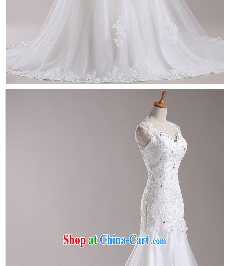 White first about Korean-style lace bridal married women, graphics thin crowsfoot long-tail wedding dresses 2015 new white tailored contact Customer Service pictures, price, brand platters! Elections are good character, the national distribution, so why buy now enjoy more preferential! Health