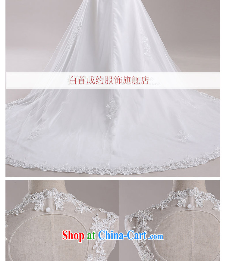 White first about Korean-style lace bridal married women, graphics thin crowsfoot long-tail wedding dresses 2015 new white tailored contact Customer Service pictures, price, brand platters! Elections are good character, the national distribution, so why buy now enjoy more preferential! Health