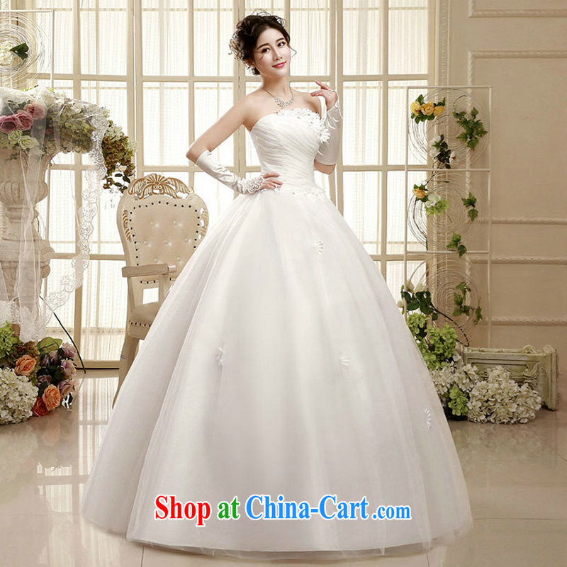 There are optimized color Kingfisher wedding dresses new Korean-style marriages Mary Magdalene the chest, pregnant women with trailing lace graphics thin XS 1001 photo color XXL, Optimize color swords into plowshares, and shopping on the Internet