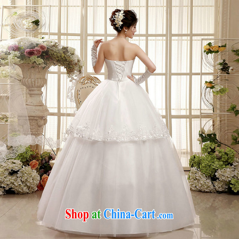 It is also optimized their swords into plowshares wedding dresses new summer marriages Korean pregnant women wiped his chest, wedding video thin large code XS 1002 photo color XXL, Optimize color swords into plowshares, and shopping on the Internet