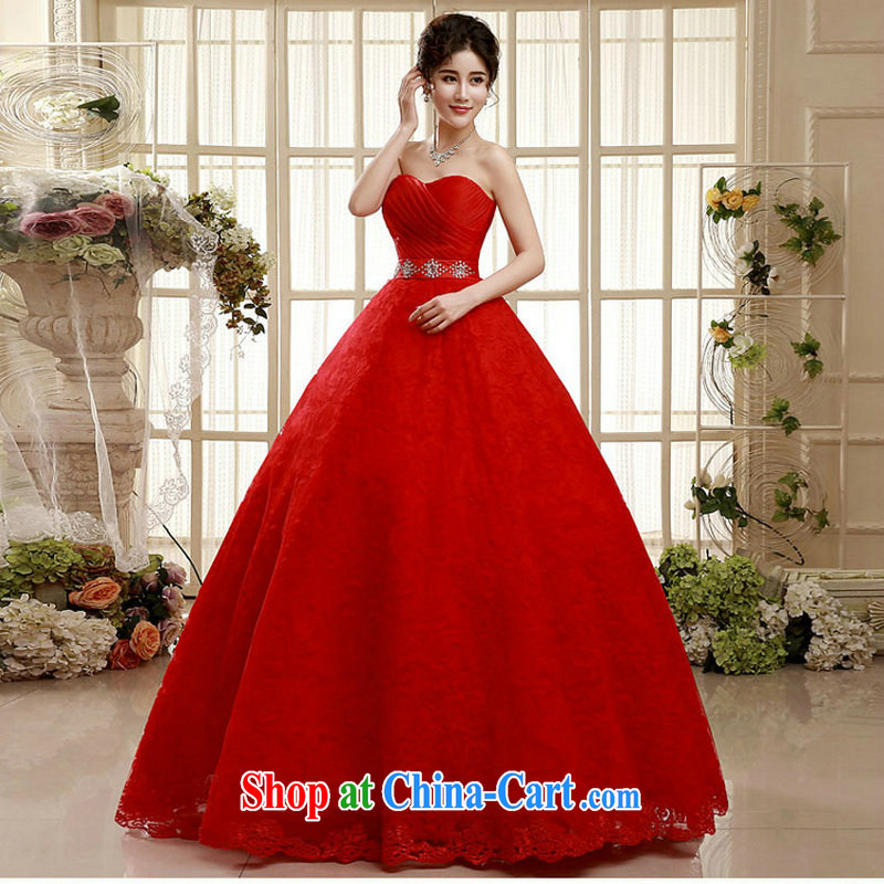 It is also optimized their swords into plowshares bridal New Red Korean lace Princess bride wedding night ceremony pregnant women the code XS 1005 red XXL, yet also optimize their swords into plowshares, and shopping on the Internet