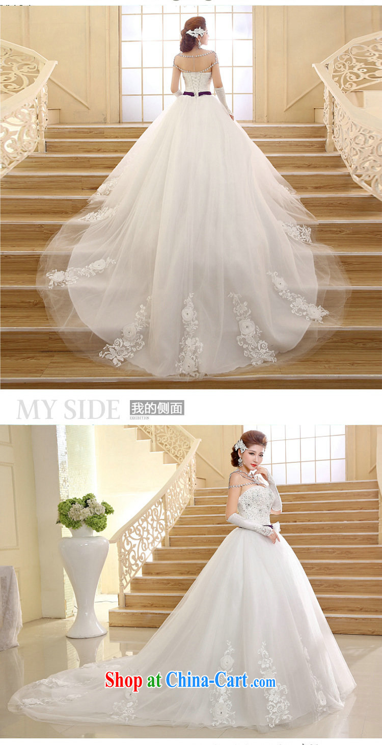 It is also optimized their wedding dresses 2015 new bride sweet Princess parquet diamond luxury tail erase chest strap wedding XS 1011 m White XXL pictures, price, brand platters! Elections are good character, the national distribution, so why buy now enjoy more preferential! Health