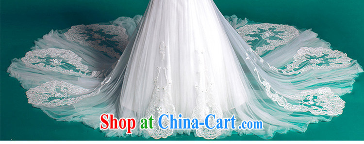 A yarn crowsfoot wedding-tail 2015 summer long-sleeved wedding package shoulder photo building theme wedding 50150007 white XXL code 30 days pre-sale pictures, price, brand platters! Elections are good character, the national distribution, so why buy now enjoy more preferential! Health