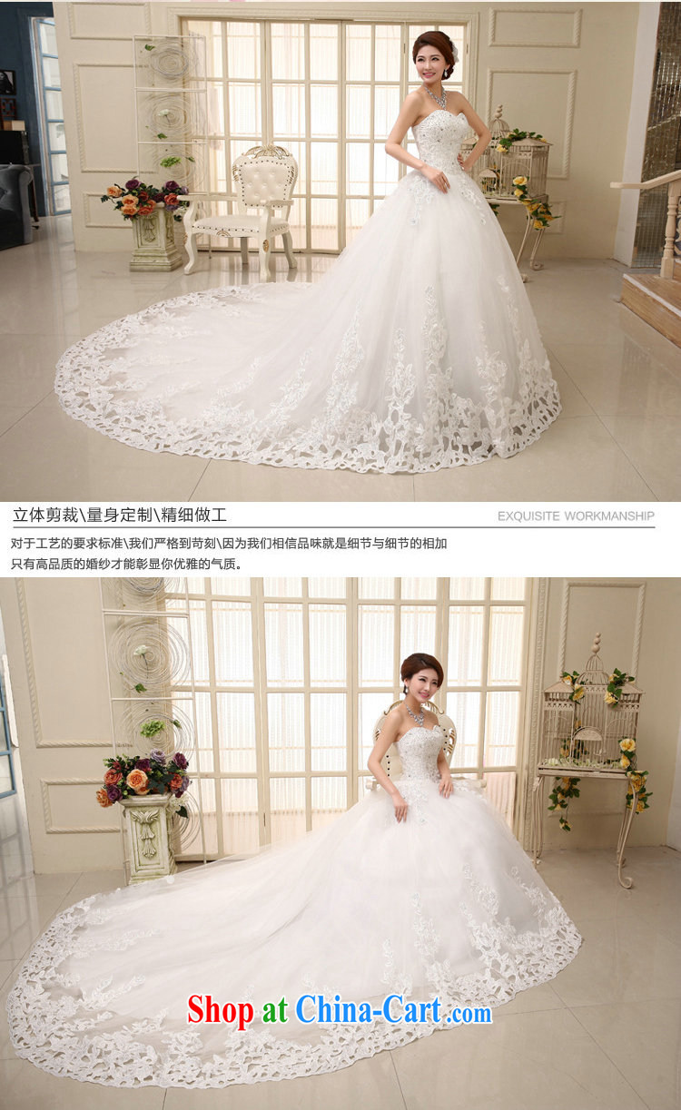 It is also optimized condolence new wedding dresses elegant terrace shoulder multi-level erase chest sweet arts Princess tail wedding XS1008M white XXL pictures, price, brand platters! Elections are good character, the national distribution, so why buy now enjoy more preferential! Health