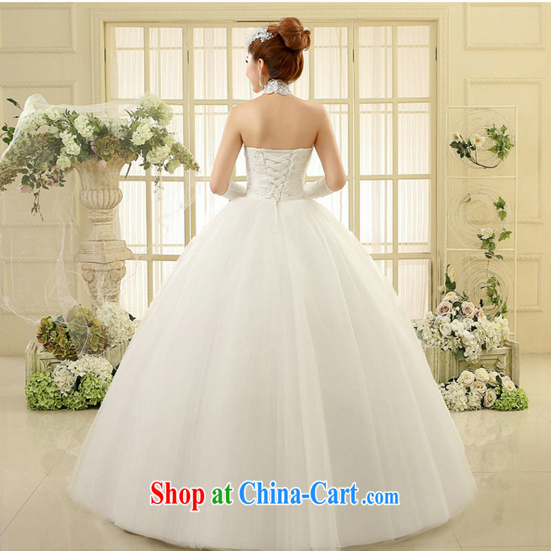 It is also optimized their wedding dresses new spring simple and stylish Korean-style with attached also wedding, Video thin beauty parquet drill summer XS1012M white XXL, yet also optimize their swords into plowshares, and shopping on the Internet