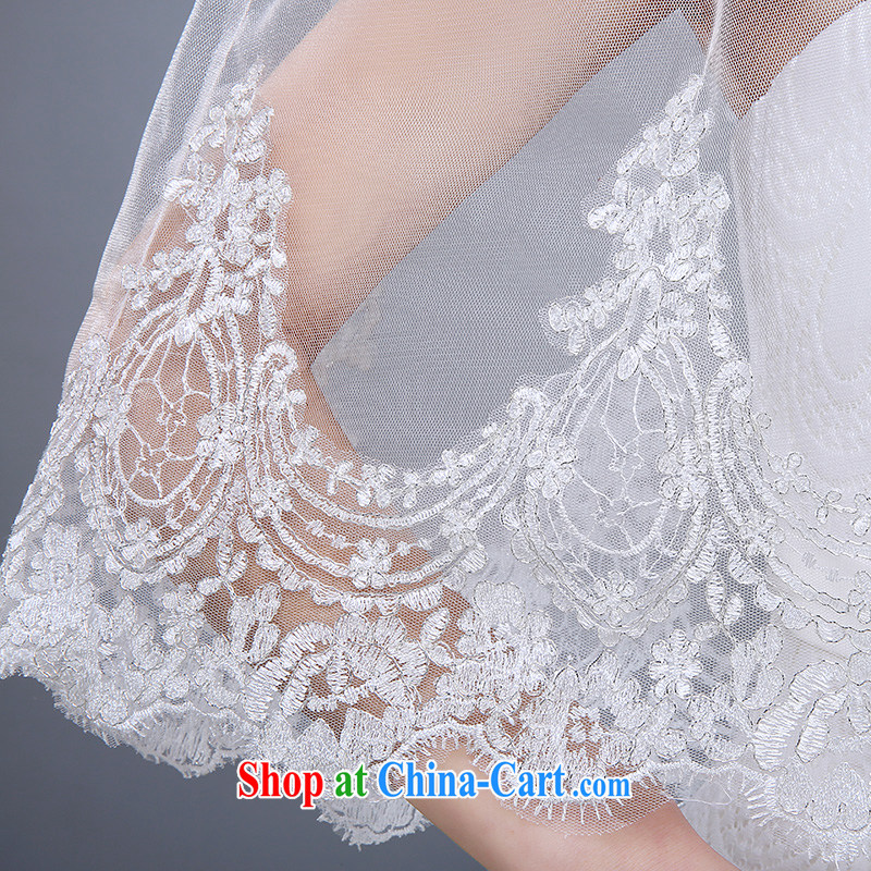 2015 new wedding lace shawls and lace the cloak shawls bridal wedding lace white wedding lace female white clothing, love, and, shopping on the Internet