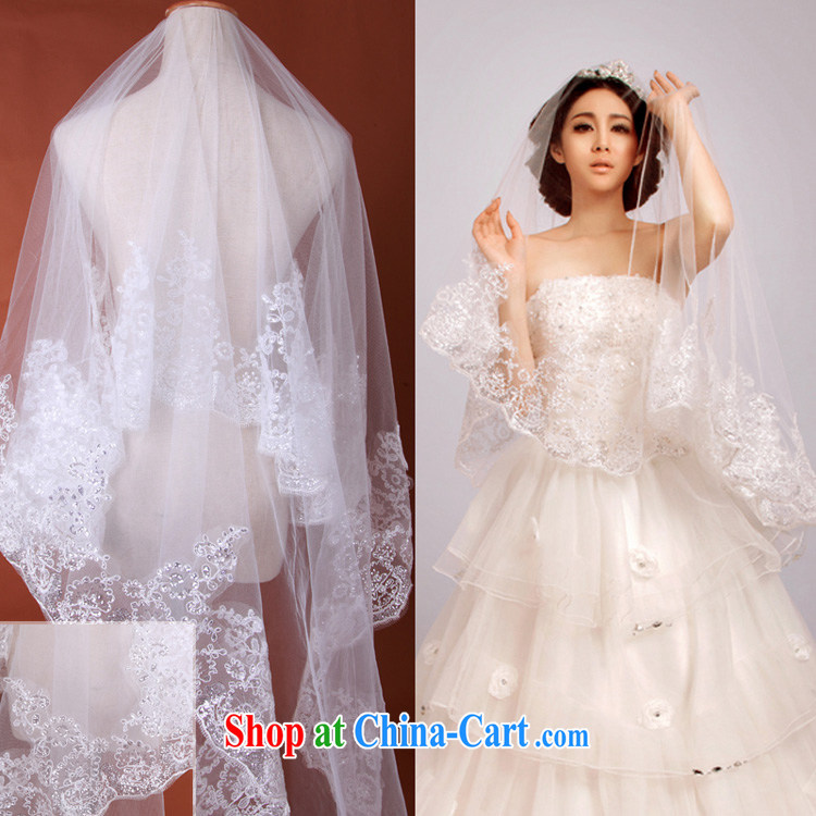 The drunken Yi Mei 2015 summer new brides and yarn, flash, the lace 3M retro head yarn new ultra-long-tail wedding and yarn accessories white 175 cm above pictures, price, brand platters! Elections are good character, the national distribution, so why buy now enjoy more preferential! Health