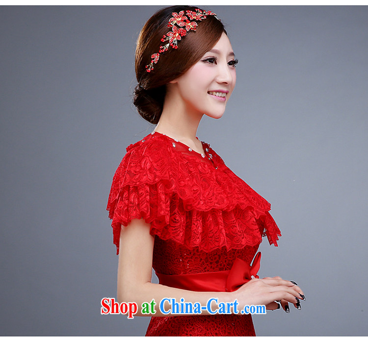 New 2015 summer bridal wedding lace shawl wedding dresses dresses with spring and summer red thin yarn shawl red pictures, price, brand platters! Elections are good character, the national distribution, so why buy now enjoy more preferential! Health
