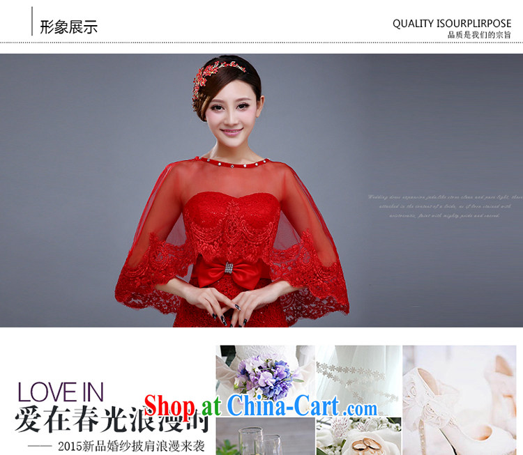 New spring and summer wedding shawl wedding dress, shawl summer bridal bridal lace small jacket bridesmaid shawl red pictures, price, brand platters! Elections are good character, the national distribution, so why buy now enjoy more preferential! Health