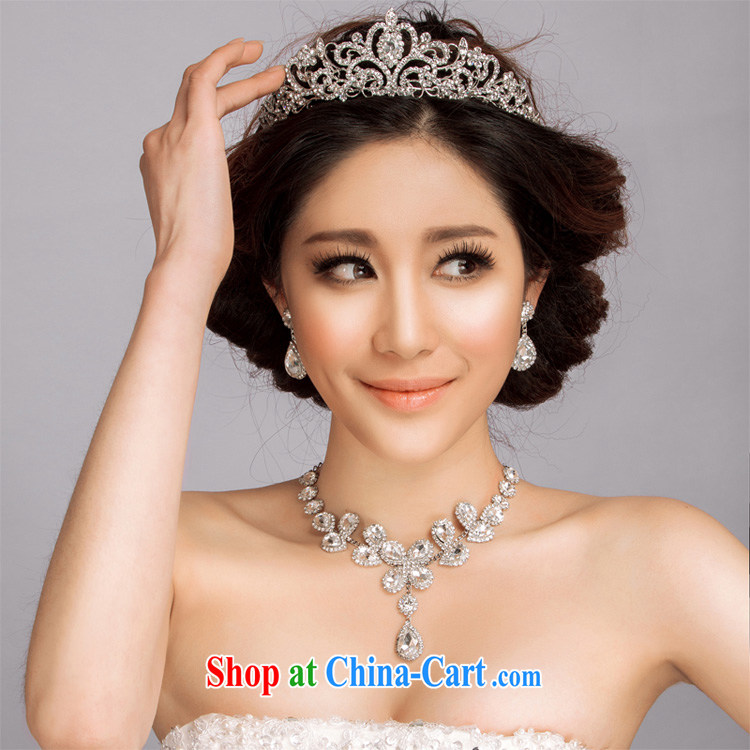 The drunken Yi Mei wedding accessories jewelry, verse. 2015 new head-dress wedding wedding accessories bridal jewelry set Crown Kit 3 link kit necklace earrings pictures, price, brand platters! Elections are good character, the national distribution, so why buy now enjoy more preferential! Health