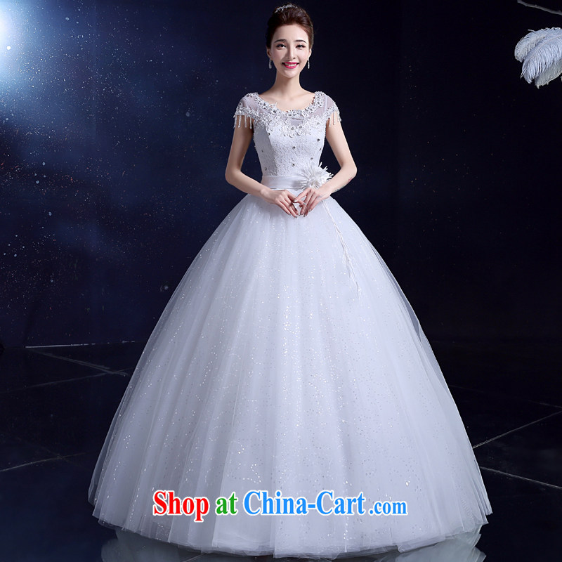 2015, Japan, and South Korea wedding dress white wedding dresses bridal wedding dress toast serving larger summer with new white 2 XL