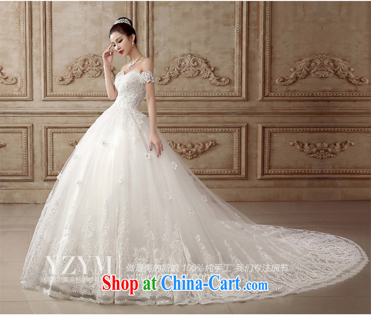 The drunken Yi Mei bridal wedding dresses a shoulder-tail wedding lace drilling 2015 cultivating Korean video thin large code summer wedding luxury with bridal wedding with S pictures, price, brand platters! Elections are good character, the national distribution, so why buy now enjoy more preferential! Health