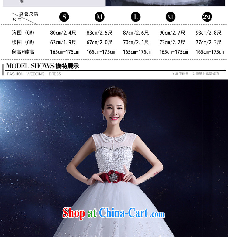wedding dresses bridal wedding dress toast served on 2015 Korean wedding dress white summer with the code inserts drill white 2XL pictures, price, brand platters! Elections are good character, the national distribution, so why buy now enjoy more preferential! Health