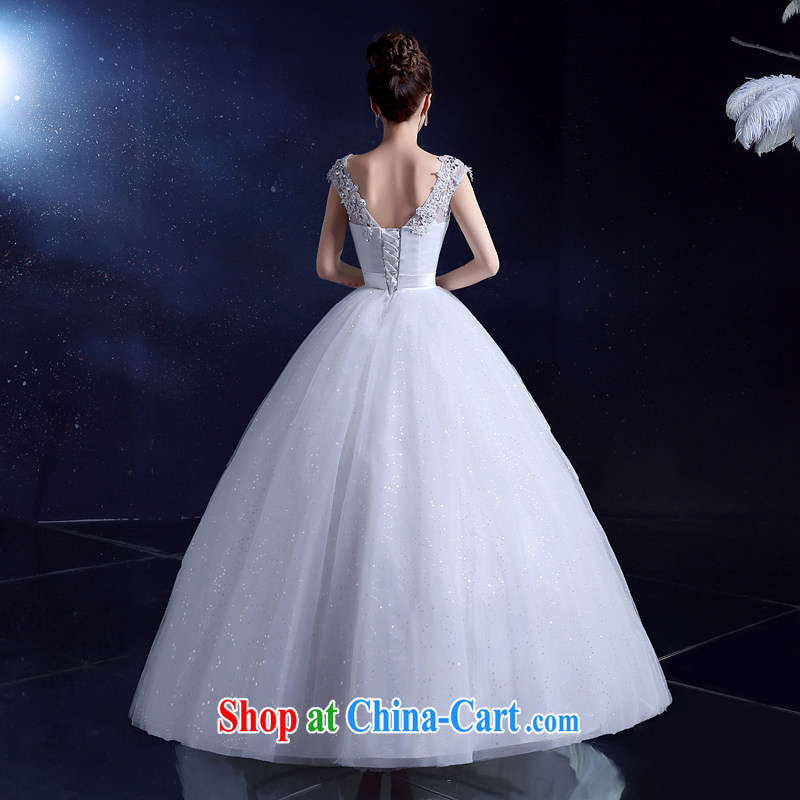 wedding dresses bridal wedding dress 2015, Japan, and South Korea wedding dress with shoulders great white, the Field shoulder new white 2 XL, good service, and, shopping on the Internet