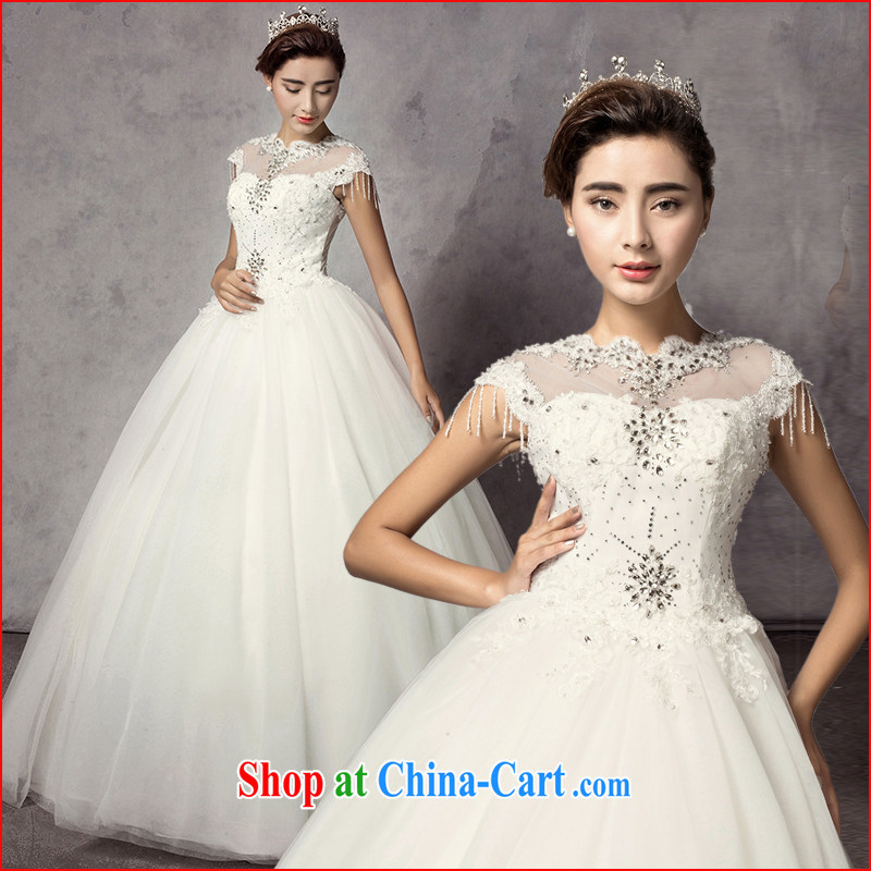 The drunken Yi Mei 2015 summer new stylish bridal wedding dresses marriage Palace antique lace back exposed the tail removable wedding dresses with custom