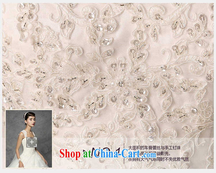 The drunken Yi Mei 2015 new Korean-style wedding dresses-tail diamond shoulders the Marriage Code thick mm video thin wedding summer bridal wedding to remove shoulder strap white custom pictures, price, brand platters! Elections are good character, the national distribution, so why buy now enjoy more preferential! Health