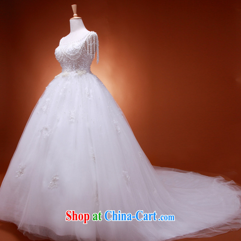 The drunken Yi Mei bridal wedding dresses new 2015 summer stylish Korean Lee small opportunity with stars, bridal suite luxurious tail custom large, pregnant women wedding dresses simple (in cultivating his waist) custom, the drunken Yi Mei, online shoppi
