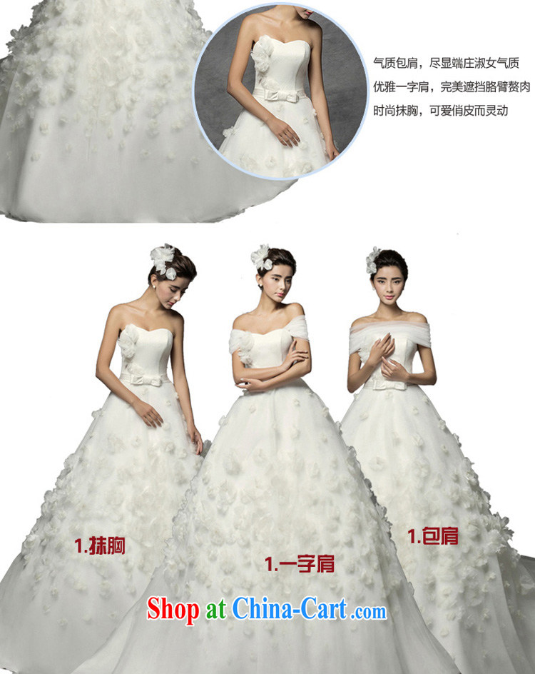 The drunken Yi Mei wedding dresses new 2015 fashionable and romantic Korean manual flowers wedding summer bridal wedding a dress pregnant women wearing a white custom pictures, price, brand platters! Elections are good character, the national distribution, so why buy now enjoy more preferential! Health