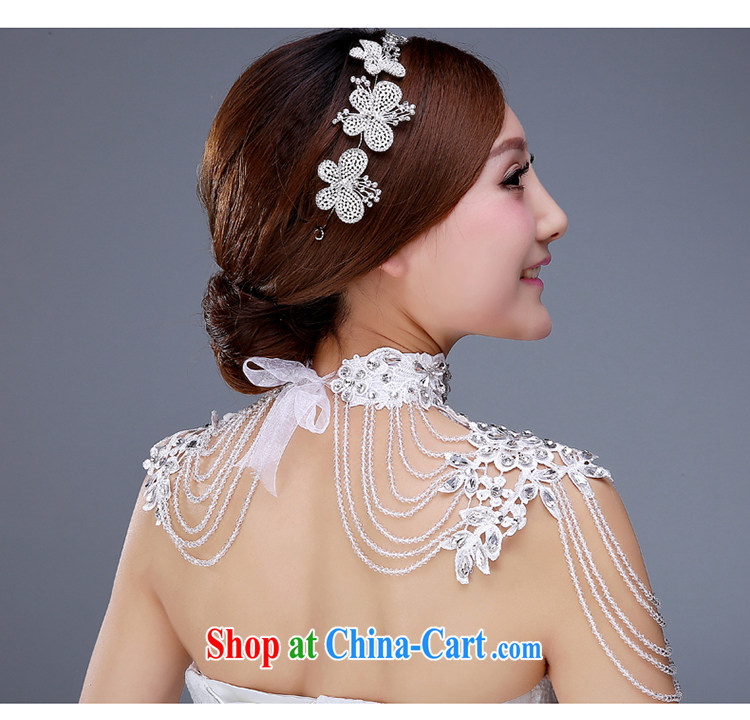 Marriages shoulder chain jewelry two-part kit marriage necklaces and ornaments the ornaments water drilling wedding dresses with shoulder trim hair accessories pictures, price, brand platters! Elections are good character, the national distribution, so why buy now enjoy more preferential! Health