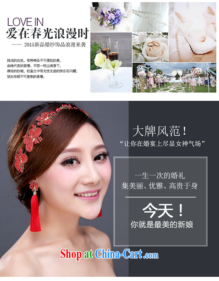 Red bridal head-dress and wedding jewelry HAIR ACCESSORIES wedding Crown dress accessories accessories for Korean-style hair accessories pictures, price, brand platters! Elections are good character, the national distribution, so why buy now enjoy more preferential! Health