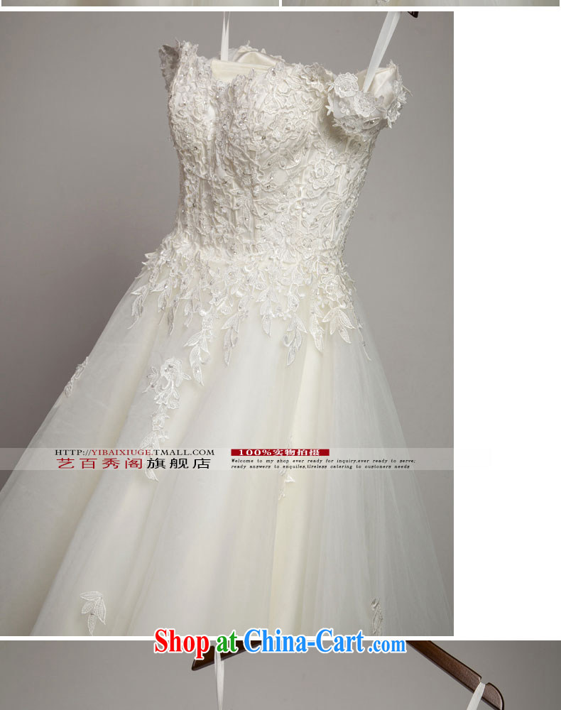 Art 100 Su Ge original design a Field shoulder cultivating short-tail lace bridal suite 2015 New staple-joo Korean brides with wedding white tail custom + 30 pictures, price, brand platters! Elections are good character, the national distribution, so why buy now enjoy more preferential! Health