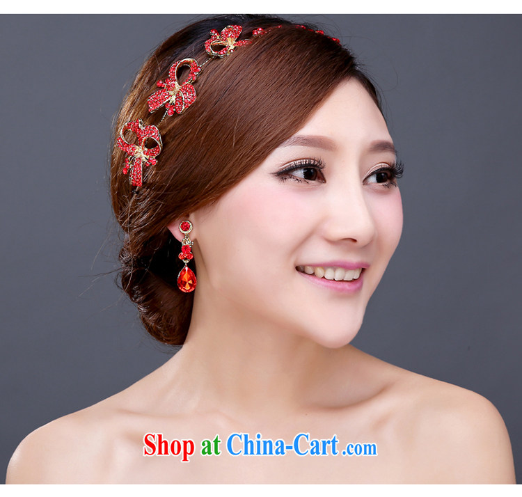 Bridal headdress earrings Korean marriage earrings Crown hair accessories kit wedding accessories wedding jewelry hair accessories pictures, price, brand platters! Elections are good character, the national distribution, so why buy now enjoy more preferential! Health