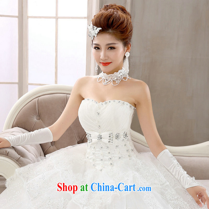 It is also optimized condolence manually set a cake layer as well as the alignment to erase chest elegant and classy sweet lovely new wedding XS 2031 m White XXL, Optimize color swords into plowshares, and shopping on the Internet
