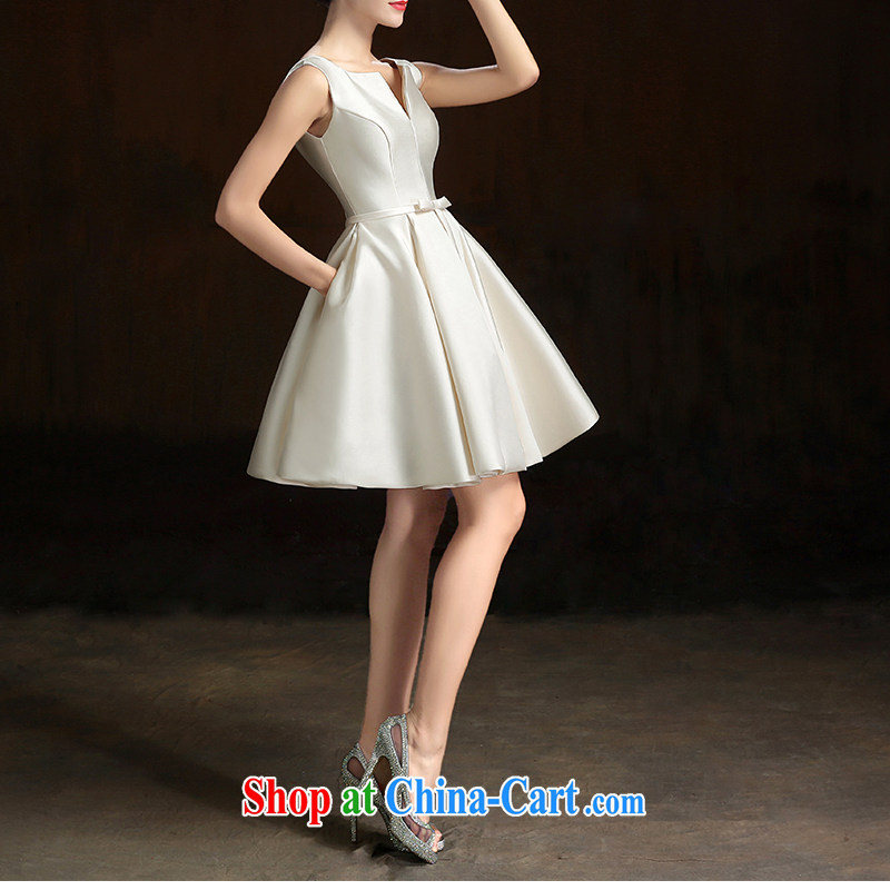 The beautiful yarn 2015 summer New Field shoulder strap large shaggy dress bridal bridesmaid skirts multi-color optional improved daily two through factory direct champagne color customizable, beautiful yarn (nameilisha), online shopping