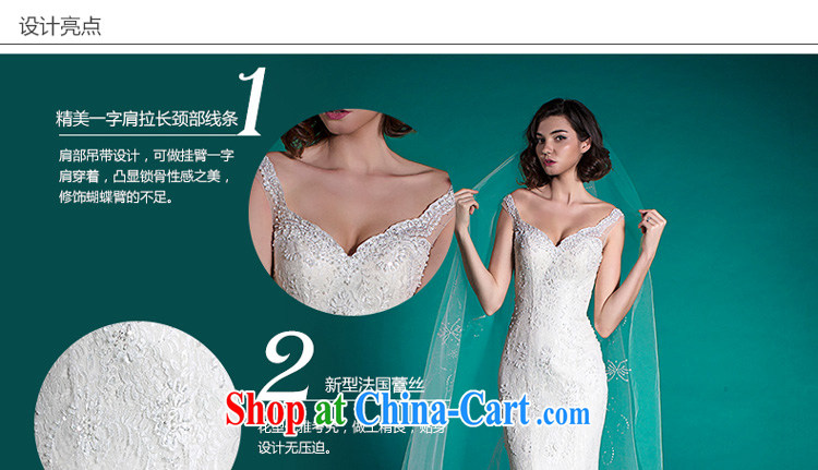 A yarn crowsfoot wedding tail wedding dresses spring 2015 Europe and America through lace wedding 401501388 white XXL code 30 days pre-sale pictures, price, brand platters! Elections are good character, the national distribution, so why buy now enjoy more preferential! Health
