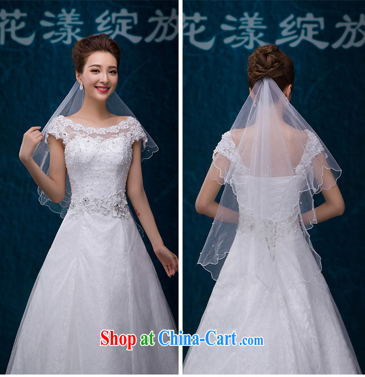 wedding dresses 2015 summer New Field shoulder Korean lace graphics thin with parquet drill marriages A field dress white M pictures, price, brand platters! Elections are good character, the national distribution, so why buy now enjoy more preferential! Health