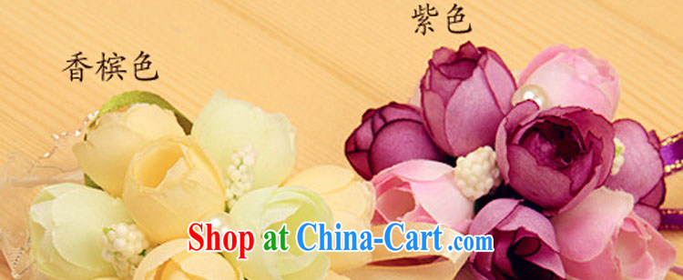 Wedding bridal bridesmaid wrist take sister to take Korean-style and a new humanity a wrist flower bridal accessories banquet wrist flower girl ribbon wrist pollen pictures, price, brand platters! Elections are good character, the national distribution, so why buy now enjoy more preferential! Health