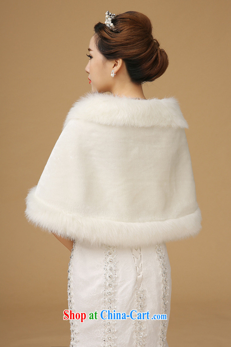 Up to Van Gogh's new winter thick bridal wedding shawl dress Warm rabbit hair edge shawl white the fur and the white shoulder width 36 - 43 CM pictures, price, brand platters! Elections are good character, the national distribution, so why buy now enjoy more preferential! Health